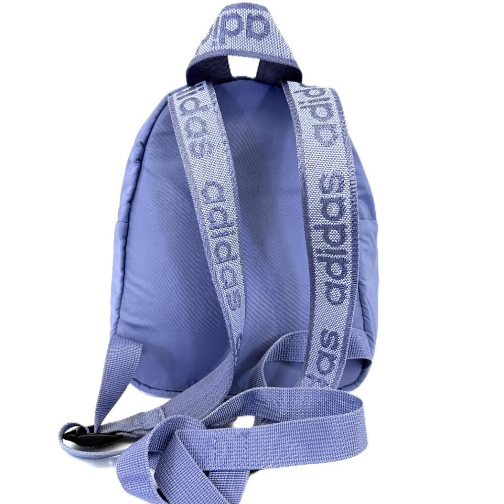 Adidas Linear Mini Backpack Periwinkle - image 5